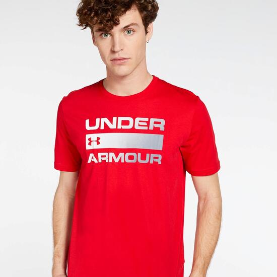 Camiseta Under Armour - Rojo - Camiseta Hombre | Sprinter
