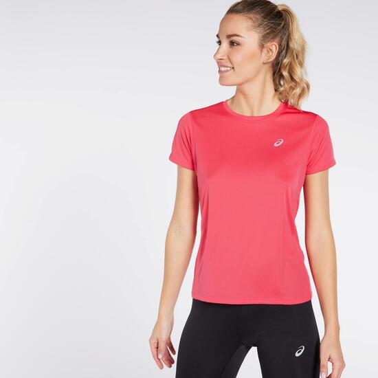 Mal funcionamiento teoría Instrumento Asics Core - Rosa - Camiseta Running Mujer | Sprinter
