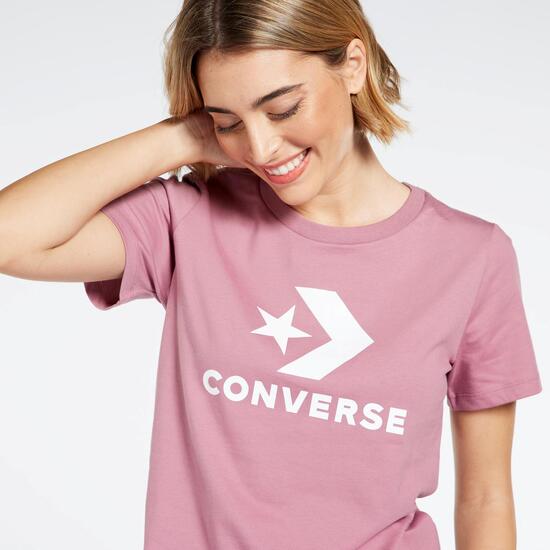 Camisetas y tops Converse para mujer en rebajas | FASHIOLA.es