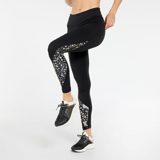 Reebok Modern Safari - Negro - Mallas Fitness Mujer | Sprinter
