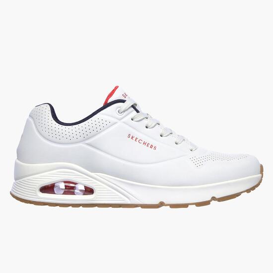 Skechers Uno Stand On Air - Blanco - Zapatillas Hombre | Sprinter
