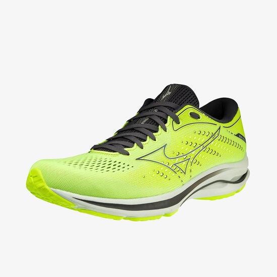 Mizuno Wave Rider 25 - Amarillo - Zapatillas Running Hombre | Sprinter