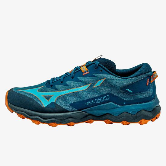 Mizuno Wave Daichi 7 - Marino - Zapatillas Trail Hombre | Sprinter
