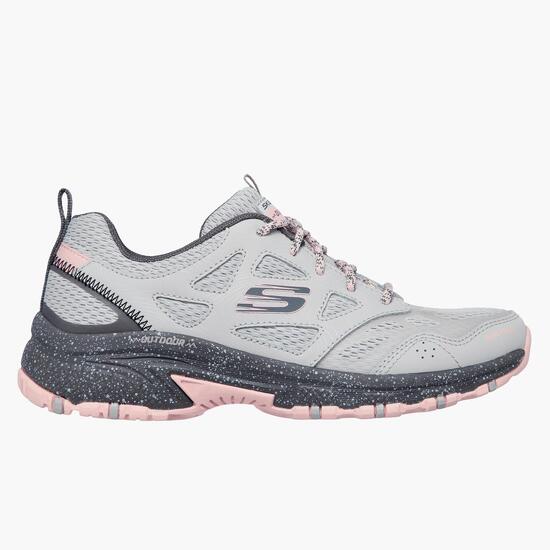 Skechers Hillcrest - Gris - Zapatillas Trekking Mujer | Sprinter