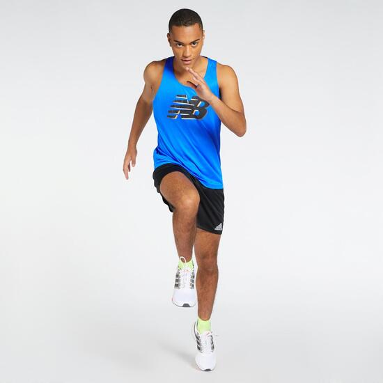 New Balance Accelerate - Azul - Camiseta Running Hombre | Sprinter