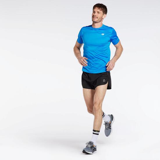 New Balance Accelerate - Azul - Camiseta Running Hombre | Sprinter