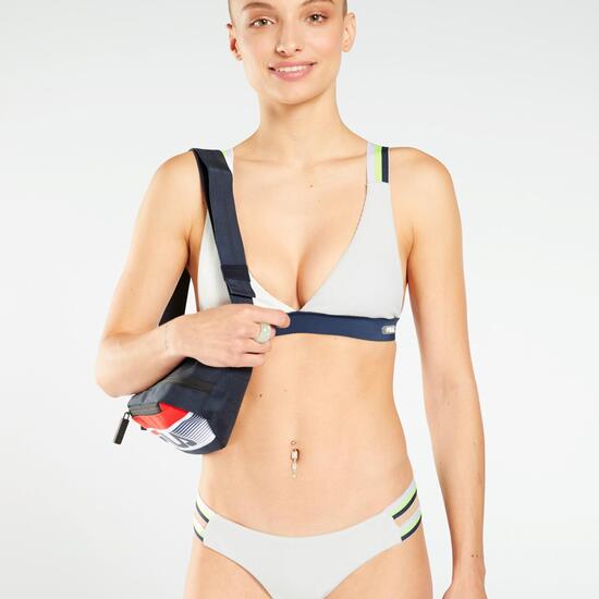Top Bikini Triángulo Fila Blanco - Parte Arriba Sprinter