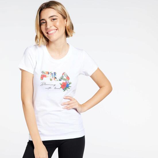 Leaila - Blanco - Camiseta Mujer Sprinter