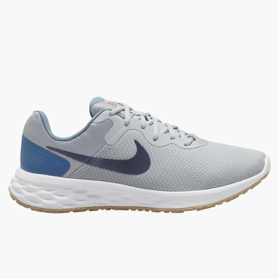 Nike Revolution 6 - Grises - Zapatillas Running Hombre | Sprinter