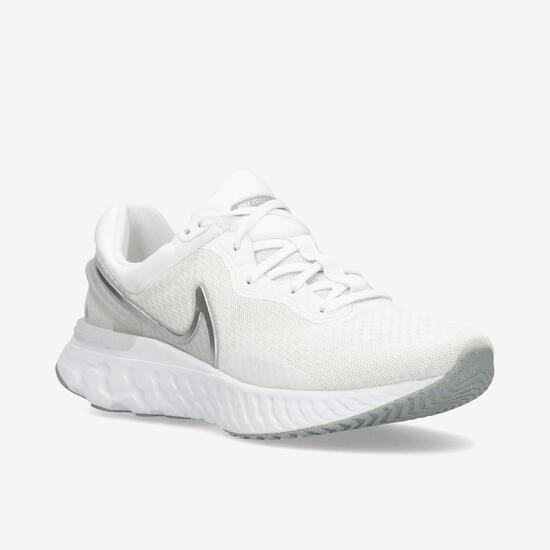 Nike React Miler 3 - Blanco - Zapatillas Running Mujer | Sprinter