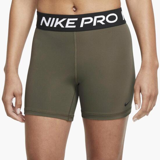Nike Pro 365 - Kaki - Mallas Fitness Cortas Mujer | Sprinter