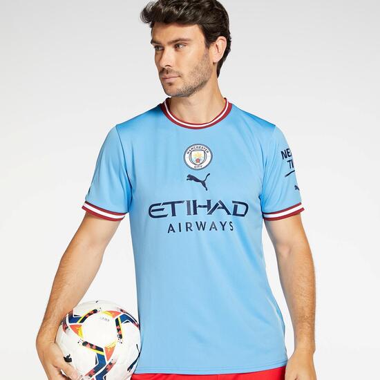 Colección Oficial Talla de Hombre Camiseta Manchester City 