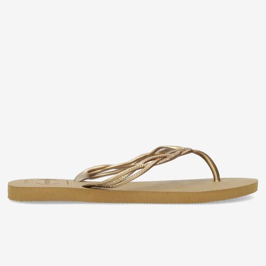 Chanclas Havaianas - Bronce - Chanclas Dedo Mujer | Sprinter