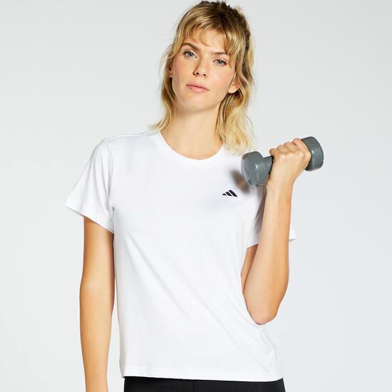 Pescador empujoncito lamentar Camiseta Fitness adidas - Blanco - Camiseta Mujer | Sprinter