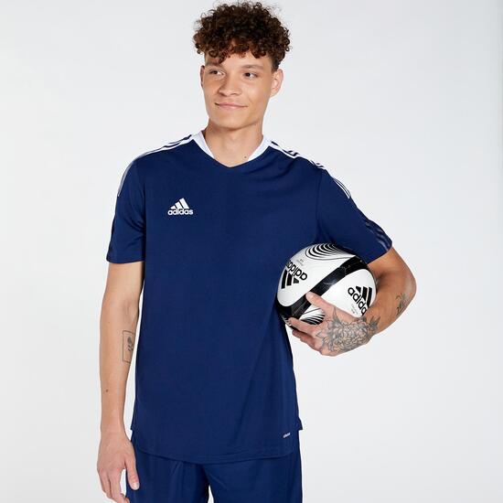 Decano En todo el mundo Escalera adidas Tiro 21 - Marino - Camiseta Fútbol Hombre | Sprinter