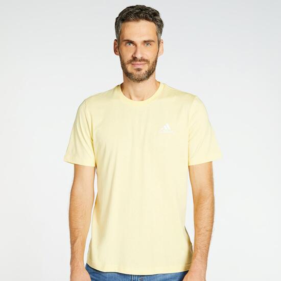 guión Para editar Pronunciar adidas Small - Amarillo - Camiseta Hombre | Sprinter