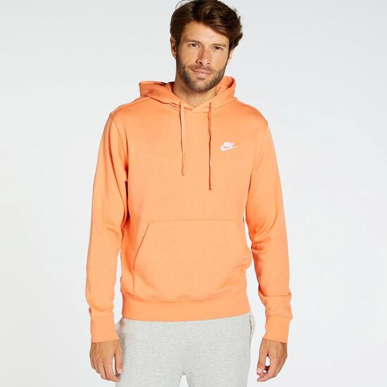 transacción Arancel Anónimo Nike Sportswear Club - Naranja - Sudadera Capucha Hombre | Sprinter