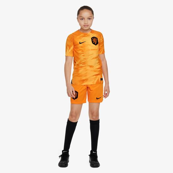 Matrona Villano Diálogo Camiseta Países Bajos 22/23 - Naranja - Camiseta Fútbol Chico | Sprinter