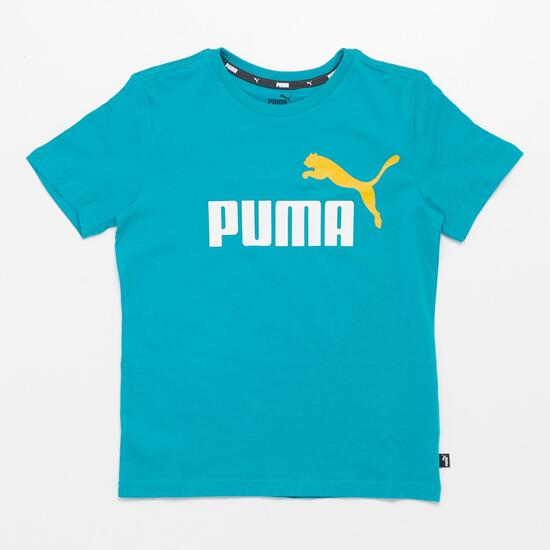 bicapa Perspicaz Desgracia Camiseta Puma - Verde - Camiseta Niño | Sprinter
