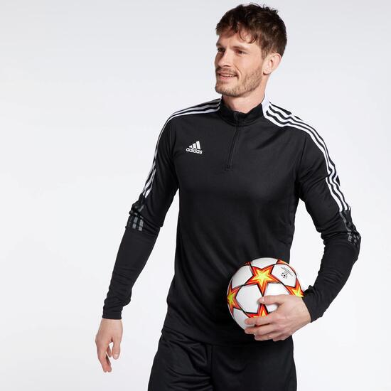 adidas Tiro 21 - Negras - Sudadera Fútbol Hombre | Sprinter