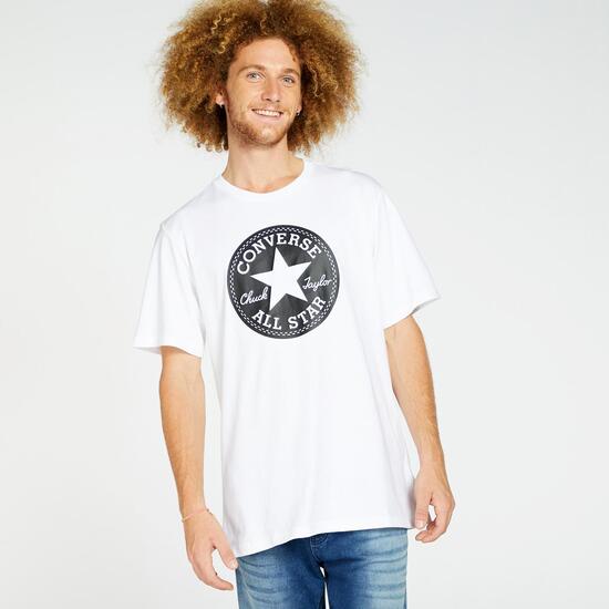 Camiseta Converse - Blanco - Camiseta Hombre Sprinter