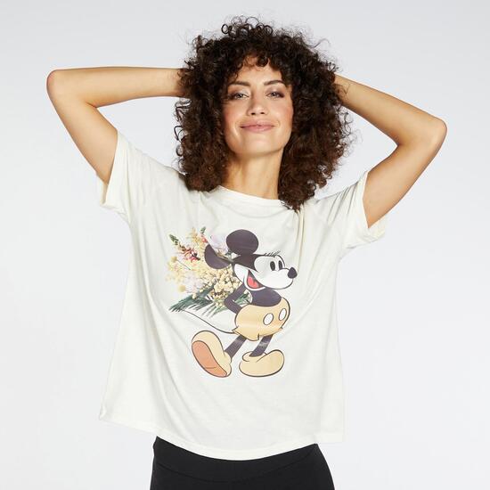 Camiseta Mickey - Blanco - Mujer Disney | Sprinter