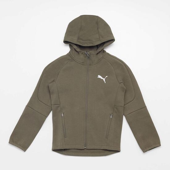 Puma Evostripe - Kaki - Sudadera Capucha Chico | Sprinter