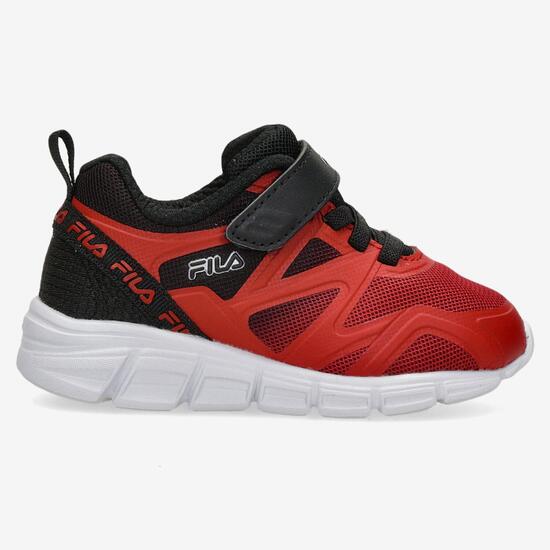Fila 5 Rojo - Zapatillas Velcro Niño | Sprinter
