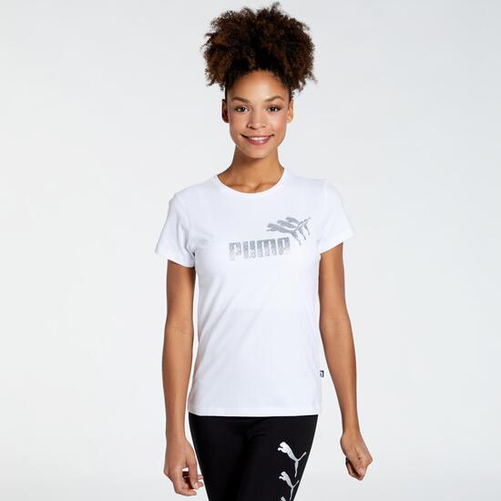 Puma Ess Metallic - - Camiseta Mujer Sprinter