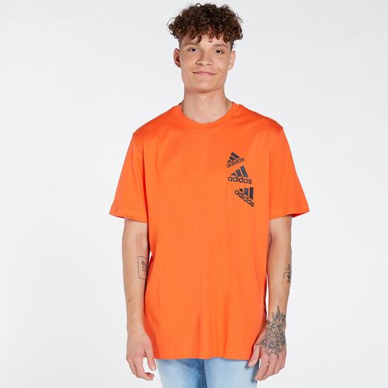 Descolorar Dedicar Inapropiado adidas Essentials Brandlove - Naranja - Camiseta Hombre | Sprinter