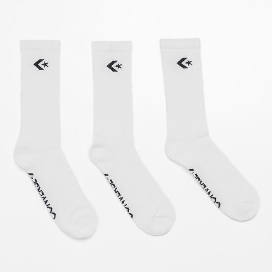 Calcetines Converse - Blanco - Calcetines Largos Hombre | Sprinter