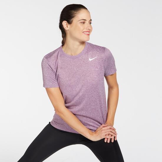 agenda episodio gritar Nike Legend Crew - Morado - Camiseta Running Mujer | Sprinter