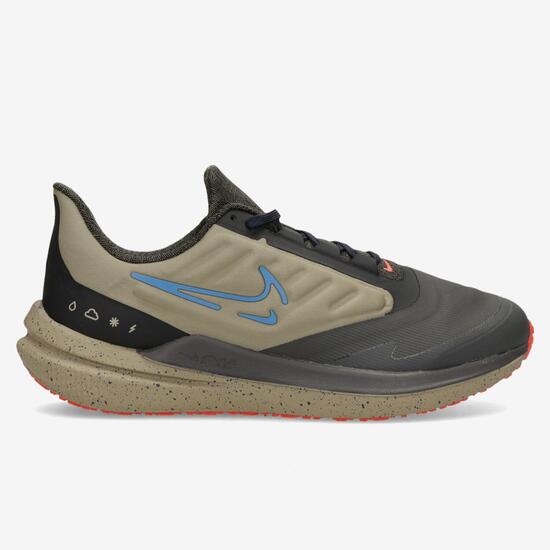 Nike Air 9 Shield Marrón - Zapatillas Running Hombre | Sprinter