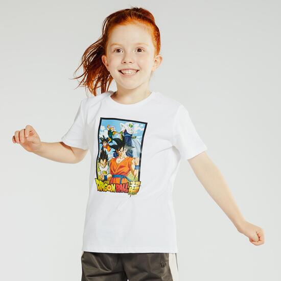 Camiseta Dragon Ball - Blanco - Camiseta Niño Sprinter
