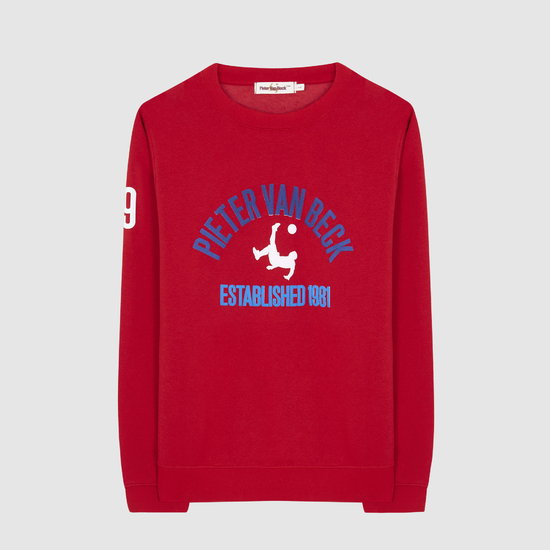 Sudadera Pieter Van Beck Season Red Sudadera Pieter Van Beck Season Red