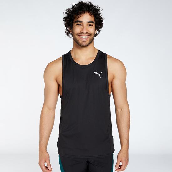 Porque A merced de aguja Puma Run - Negro - Camiseta Running Hombre | Sprinter