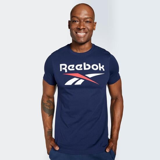 Camiseta Reebok Marino - Camiseta Hombre | Sprinter