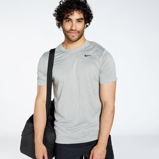 Nike - Gris - Camiseta Running Hombre |