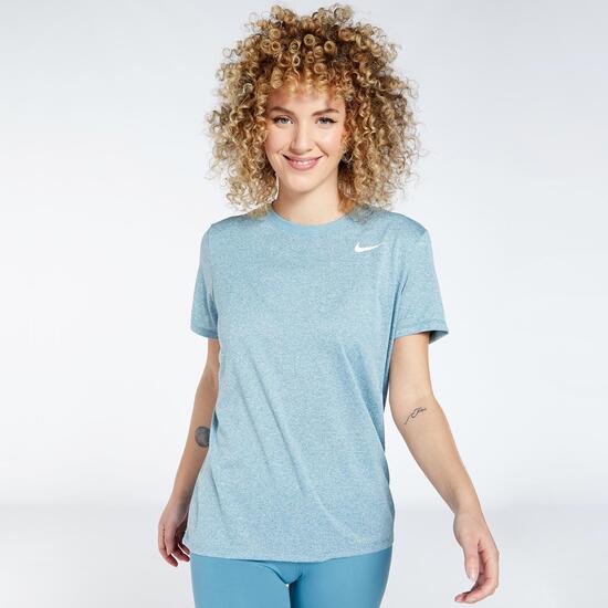 nacido Llevar Artificial Nike Legend - Azul - Camiseta Running Mujer | Sprinter