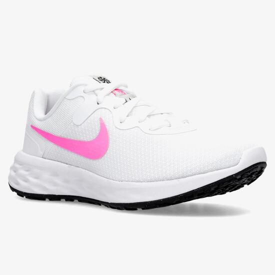 Oposición Consistente Decir Nike Revolution 6 - Blanco - Zapatillas Running Mujer | Sprinter