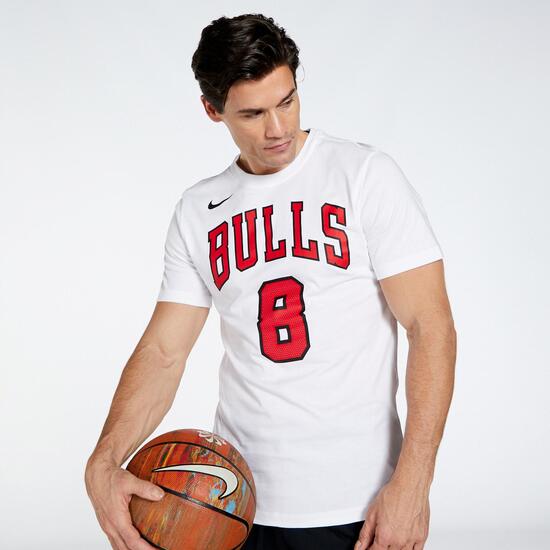 Novedad Involucrado Compatible con Nike Chicago Bulls - Blanco - Camiseta Baloncesto Hombre | Sprinter