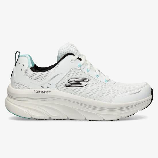 Skechers D´Lux - Blanco - Zapatillas Running Mujer |