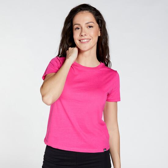 Basic - Fucsia Camiseta Mujer | Sprinter