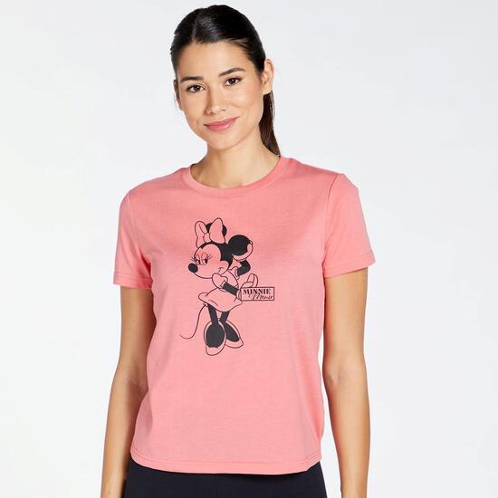 local Recoger hojas Planta de semillero Camiseta Minnie - Coral - Camiseta Mujer Disney | Sprinter