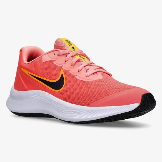 Nike 3 - Coral - Zapatillas Running Niña | Sprinter