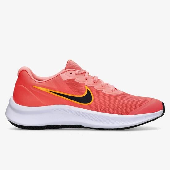 Nike Star Runner Coral - Zapatillas Velcro Niña Sprinter