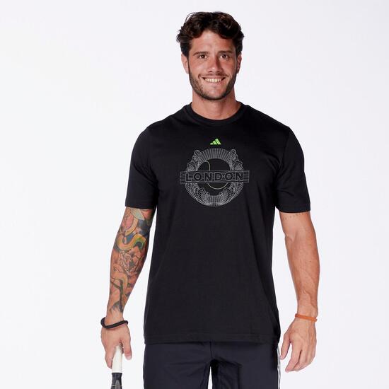 equilibrar carta Roca Camiseta Tenis adidas - Negro - Camiseta Hombre | Sprinter