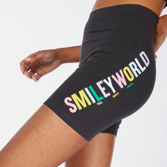 Reclamación abrelatas modo Leggings SmileyWorld® - Gris - Leggins Cortos Mujer | Sprinter