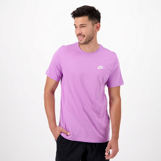 Sueño áspero solicitud Pasado Nike Club - Morado - Camiseta Hombre | Sprinter