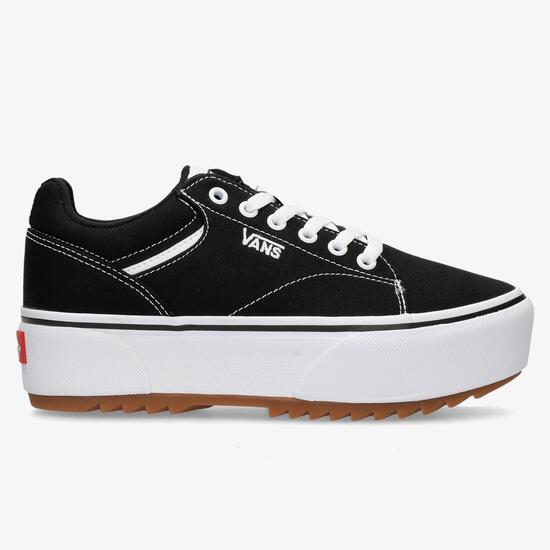 Vans hot sale pretas mulher